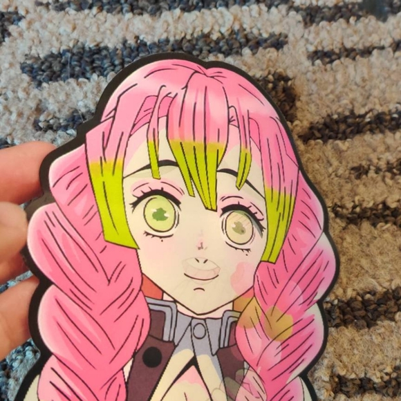 Mitsuri Demon Slayer Motion Sticker Anime - Picture 3 of 4